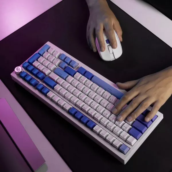 Ігрова клавіатура Proove Gaming Slicker Special Edition (White/Purple) (UA)