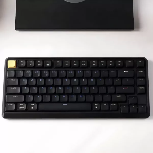 Ігрова клавіатура Keychron J1 82 Key RGB K Pro Banana (Black) (J1-H4-UA)