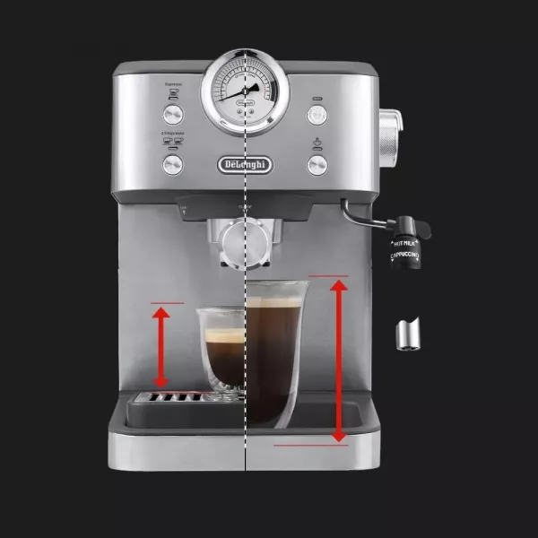 Кавоварка ріжкова Delonghi EM 450 M (Silver)