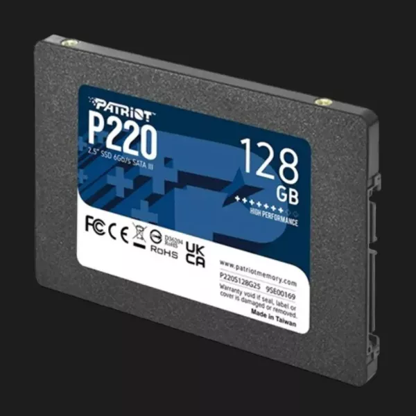 Накопичувач SSD Patriot P220 128GB SATA (P220S128G25)