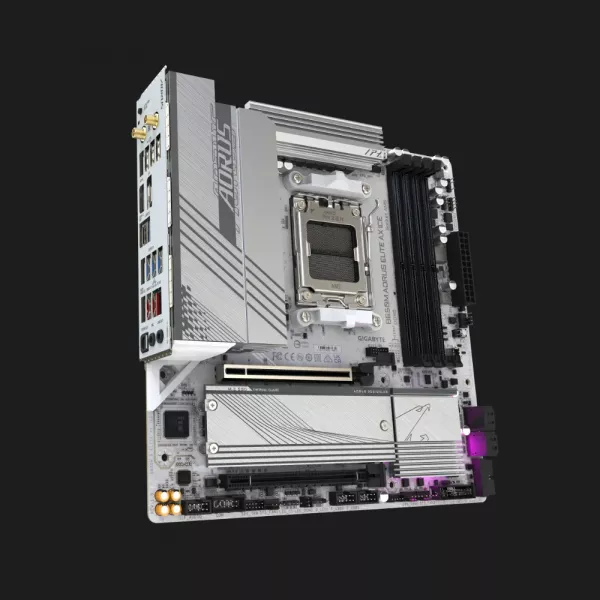 Материнська плата GIGABYTE B650M A ELITE AX ICE 1.1 (B650M A ELITE AX ICE 1.1)