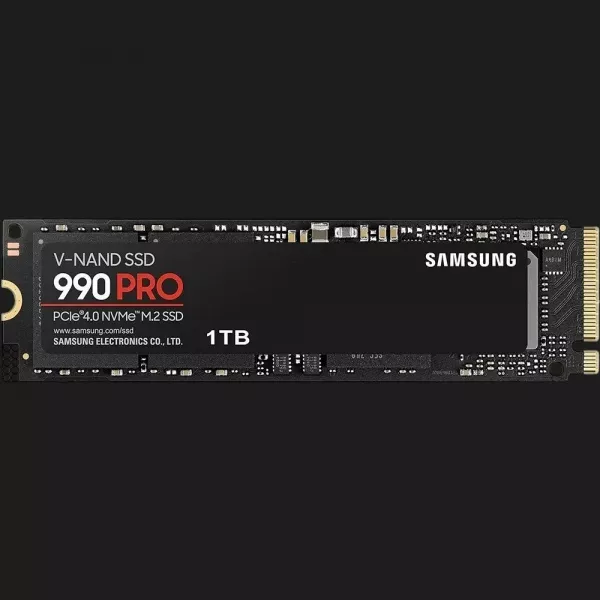 Накопичувач SSD Samsung 990 Pro 1TB NVMe PCIe 4.0 (MZ-V9P1T0BW)