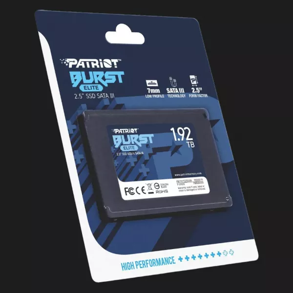 Накопичувач SSD Patriot Burst Elite 1.92TB SATA (PBE192TS25SSDR)