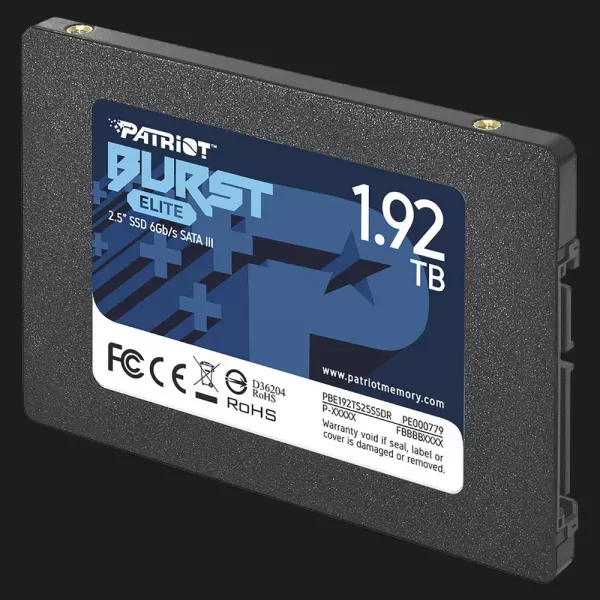 Накопичувач SSD Patriot Burst Elite 1.92TB SATA (PBE192TS25SSDR)