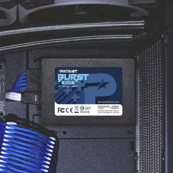 Накопичувач SSD Patriot Burst Elite 1.92TB SATA (PBE192TS25SSDR)