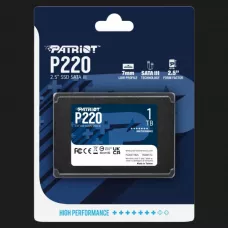 Накопичувач SSD Patriot P220 1TB SATA (P220S1TB25)
