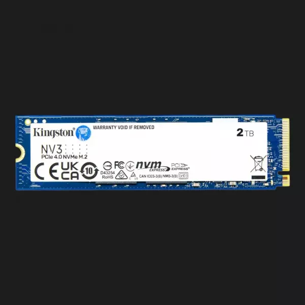 Накопичувач SSD Kingston NV3 2TB NVMe PCIe 4.0 (SNV3S/2000G)
