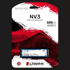 Накопичувач SSD Kingston NV3 500GB NVMe PCIe 4.0 (SNV3S/500G)