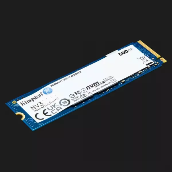 Накопичувач SSD Kingston NV3 500GB NVMe PCIe 4.0 (SNV3S/500G)