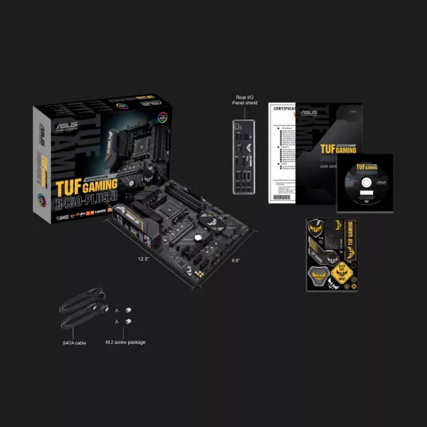 Материнська плата ASUS TUF GAMING B450-PLUS II (90MB1650-M0EAY0)