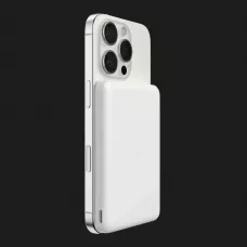 Зарядний пристрій Power Bank Belkin 5000mAh Slim Magnetic (White)