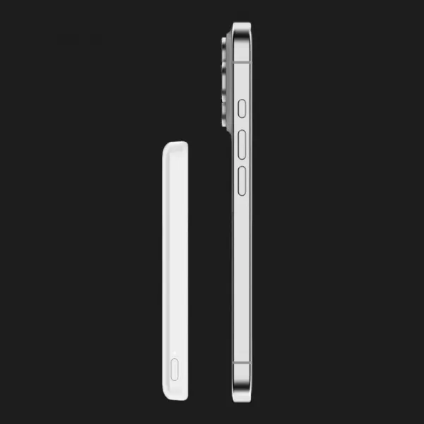 Зарядний пристрій Power Bank Belkin 5000mAh Slim Magnetic (White)