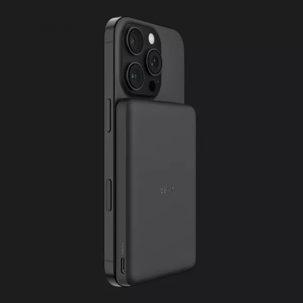 Зарядний пристрій Power Bank Belkin 5000mAh Slim Magnetic (Black)