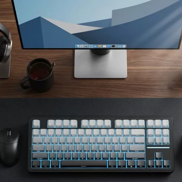 Ігрова клавіатура ATK A87 Pro Wireless Mechanical Gaming TKL, Shadow (Black) (ATK A87 Pro shadow black)