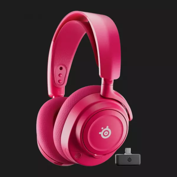 Ігрова гарнітура SteelSeries Arctis Nova 7X Gen 2 Wireless (Magenta) PC/PS/SW/MAC/MOB (61760)