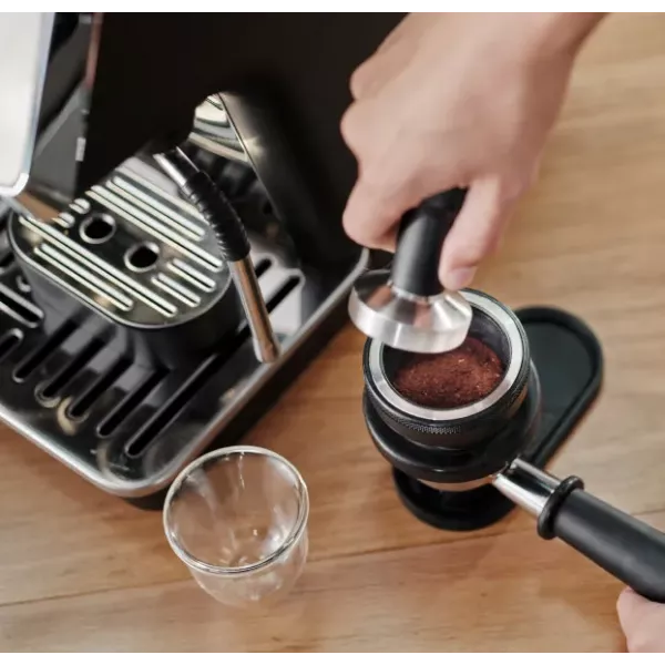 Кавоварка ріжкова DeLonghi EC 9155 MB (Silver)