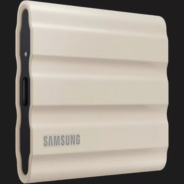 Зовнішній SSD-накопичувач Samsung T7 Shield 2TB (Beige)