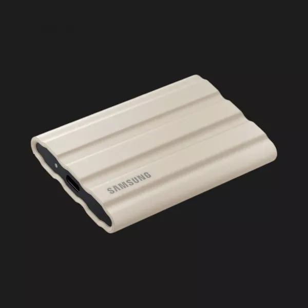 Зовнішній SSD-накопичувач Samsung T7 Shield 2TB (Beige)