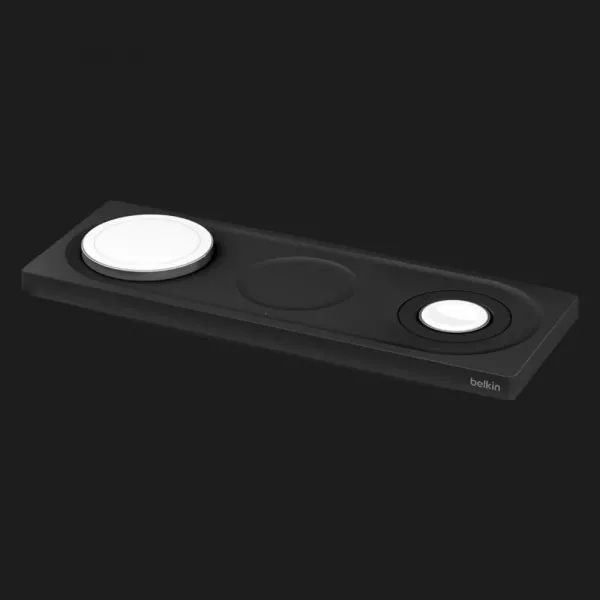 Бездротова зарядка Belkin 3-in-1 BoostCharge Pro MagSafe Wireless Stand (Black)