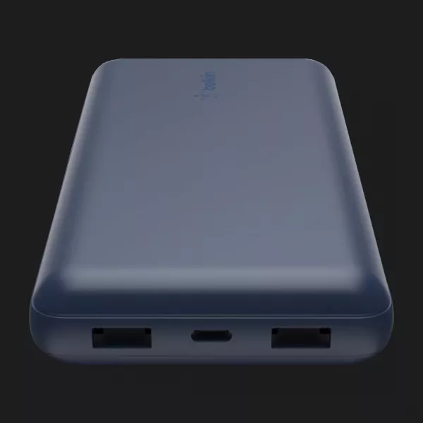 Портативний акумулятор Power Bank Belkin 20000mAh, 15W, Dual USB-A, USB-C (Blue)