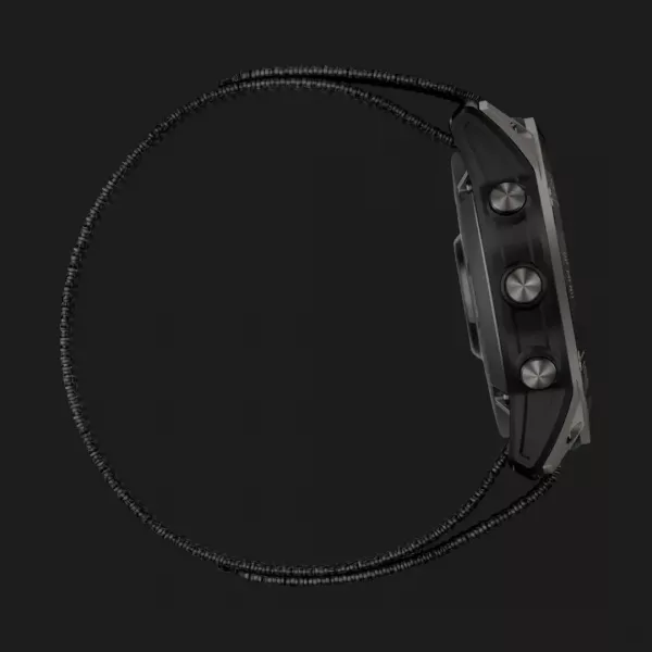 Garmin Enduro 2 Carbon Gray DLC Titanium with Black UltraFit Nylon Strap