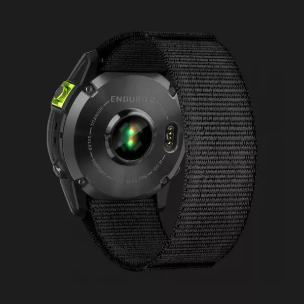 Garmin Enduro 2 Carbon Gray DLC Titanium with Black UltraFit Nylon Strap