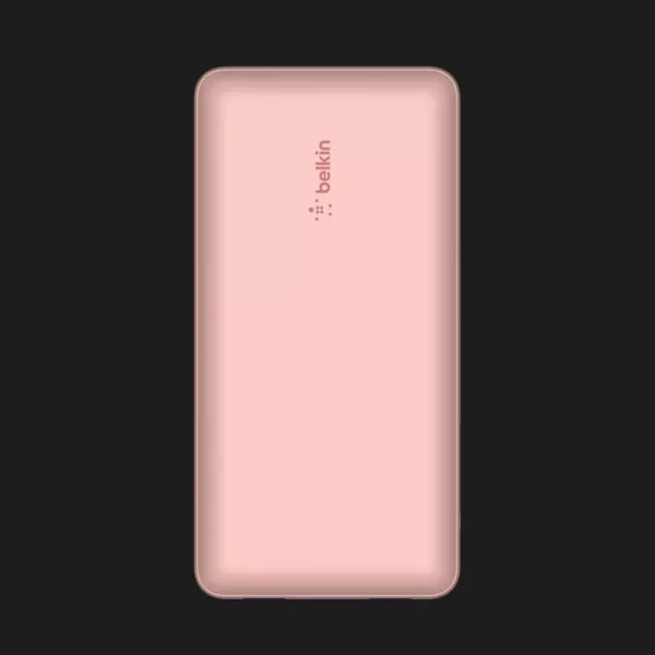 Портативний акумулятор Power Bank Belkin 20000mAh, 15W, Dual USB-A, USB-C (Rose Gold)