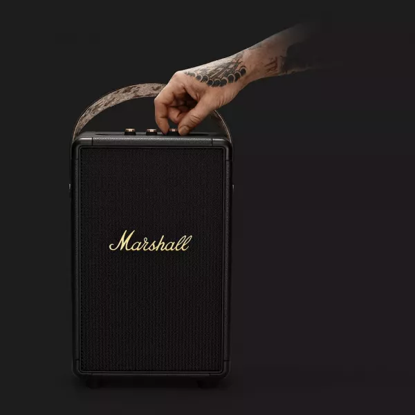 Акустика Marshall Portable Speaker Tufton (Black and Brass)
