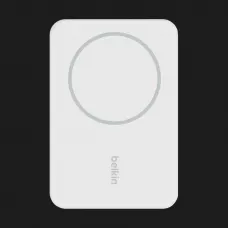 Безпровідний повербанк Power Bank Belkin MagSafe Wireless with Stand (5000mAh) (White)