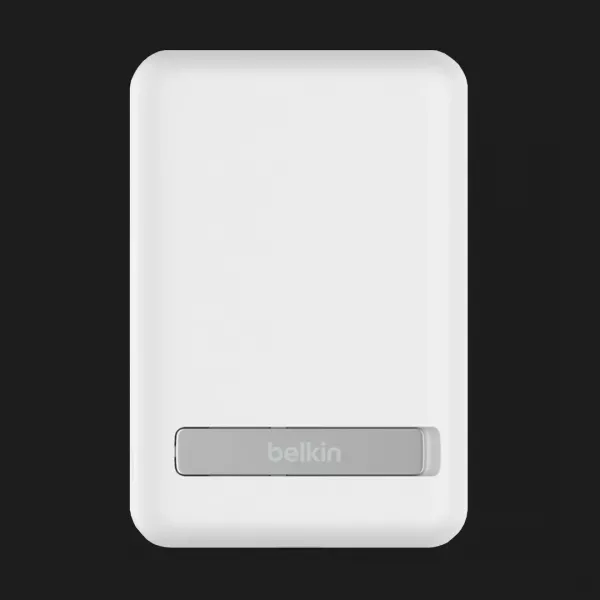 Безпровідний повербанк Power Bank Belkin MagSafe Wireless with Stand (5000mAh) (White)