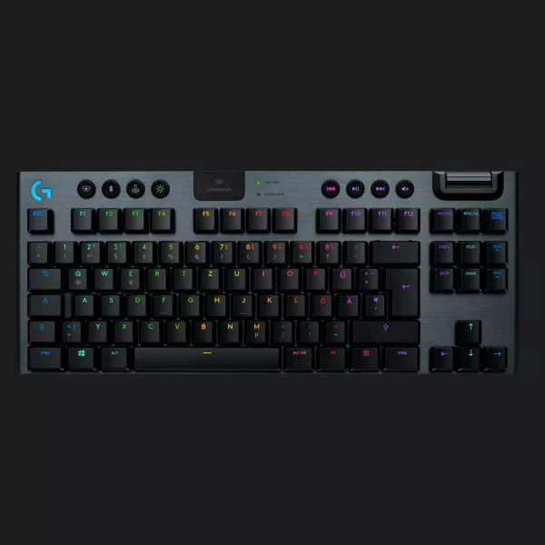 Клавіатура ігрова Logitech G915 TKL Tenkeyless Lightspeed Wireless RGB Mechanical Gaming Keyboard (UA)