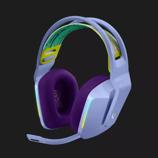 Ігрові навушники Logitech G733 Lightspeed Wireless RGB Gaming Headset Lilac (UA)