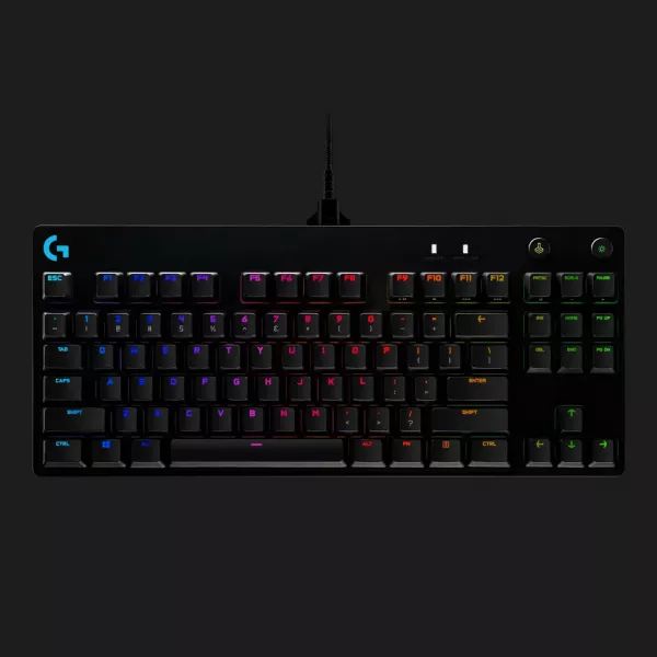 Клавіатура ігрова Logitech G PRO TKL Corded Mechanical Gaming (Black) (UA)