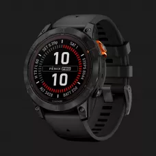 Garmin Fenix 7X Pro Solar Slate Gray with Black Band