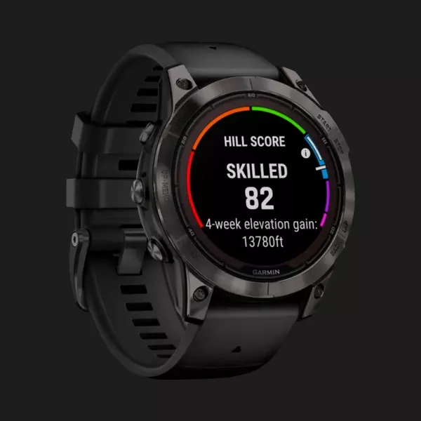 Garmin Fenix 7X Pro Solar Slate Gray with Black Band