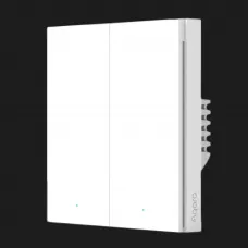 Розумний вимикач Aqara Smart Wall Switch H1 (no neutral, double rocker)