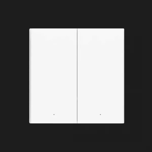 Розумний вимикач Aqara Smart Wall Switch H1 (no neutral, double rocker)