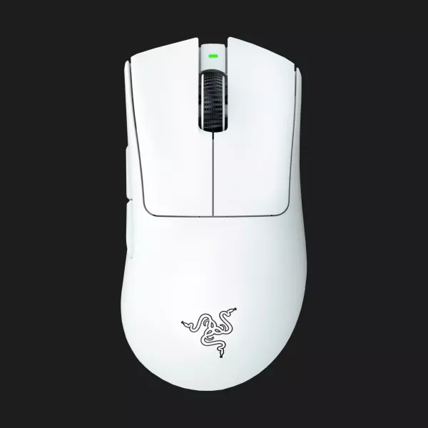 Ігрова миша Razer DeathAdder V3 Pro Wireless (White) (RZ01-04630200-R3G1) (UA)