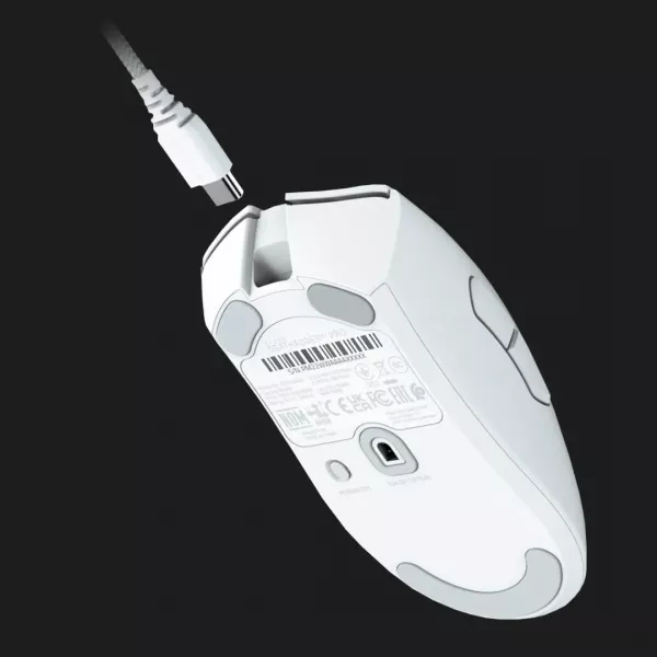 Ігрова миша Razer DeathAdder V3 Pro Wireless (White) (RZ01-04630200-R3G1) (UA)