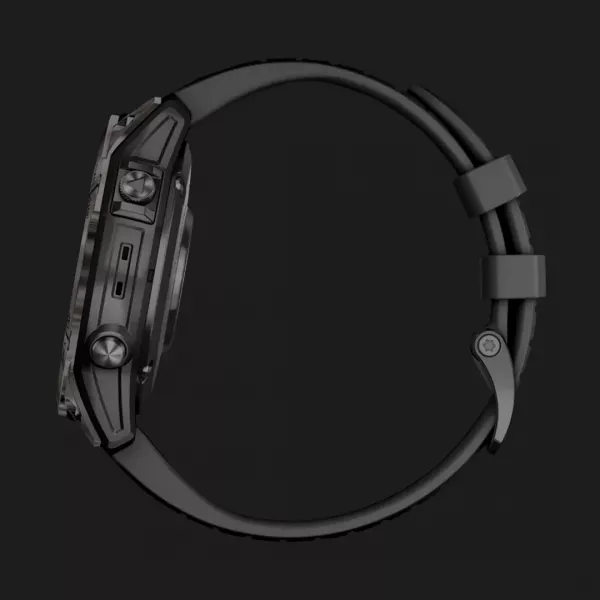 Garmin Epix Pro (Gen 2) Sapphire 47mm Carbon Gray DLC Titanium with Black Band