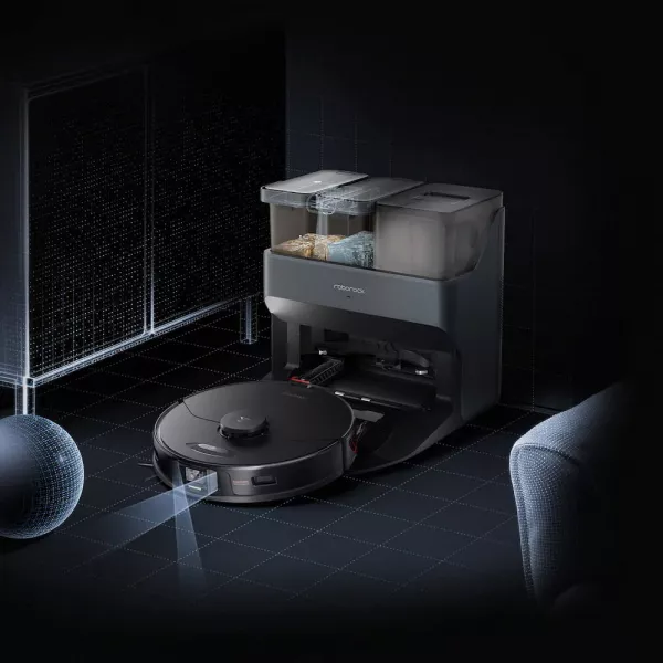 Робот-пилосос Roborock S7 MaxV (Black)
