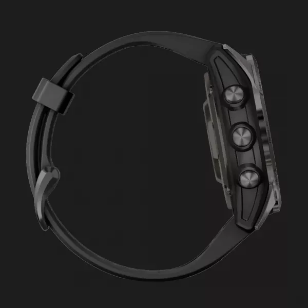 Garmin Epix Pro (Gen 2) Sapphire 42mm Carbon Gray DLC Titanium with Black Band