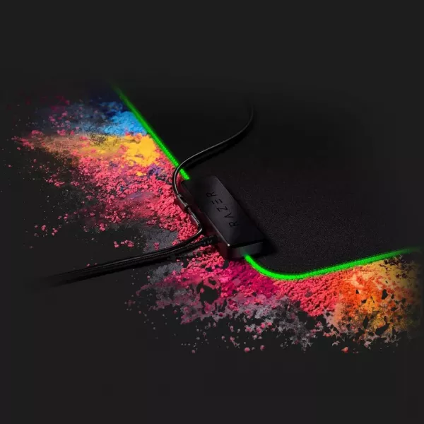 Килимок для миші Razer Goliathus Extended Chroma (Black) (RZ02-02500300-R3M1) (UA)