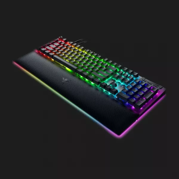 Клавіатура ігрова Razer BlackWidow V4 PRO Wireless Yellow Switch (Black) (RZ03-04681800-R3M1) (UA)