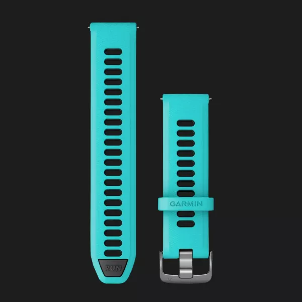 Ремінець Garmin 22mm Quick Release Aqua/Black (010-11251-A2)