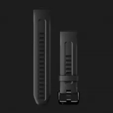 Ремінець Garmin 20mm QuickFit Black Silicone Band (010-13102-00)