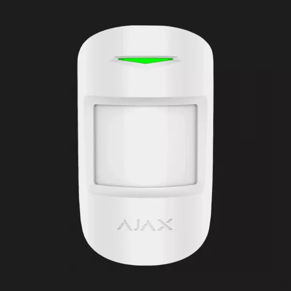 Датчик руху Ajax MotionProtect Plus, Jeweller, бездротовий, (White)