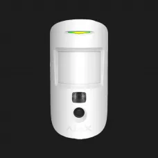 Датчик руху з фотофіксацією Ajax MotionCam, Jeweler, бездротовий, (White)