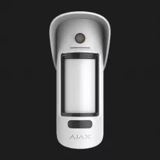 Бездротовий датчик руху з камерою та фото по запиту Ajax MotionCam Outdoor PhOD, Jeweller, (White)