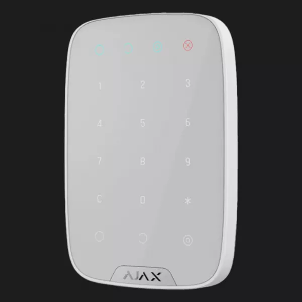 Бездротова сенсорна клавіатура Ajax KeyPad (White)